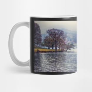 Rain at the Lake Mug